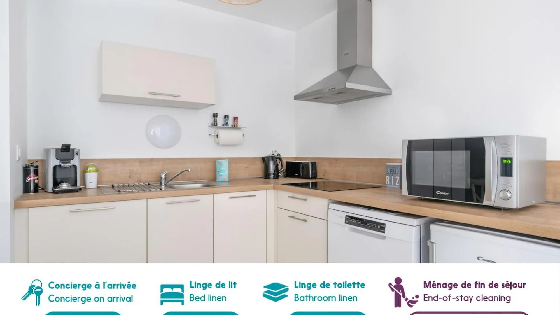 Charmant Appartement Pour 4, Remblai De Pleneuf